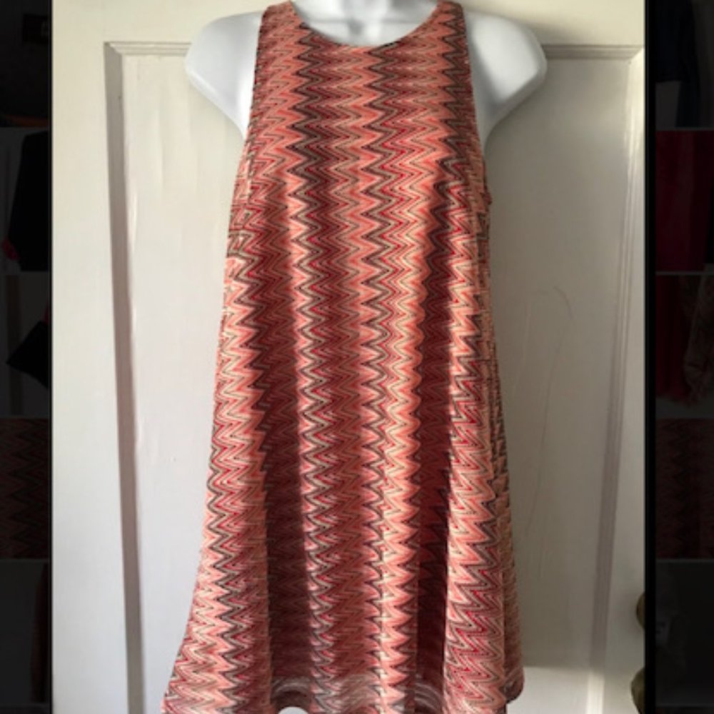 Derek Heart Sleeveless Swing Dress Size Medium